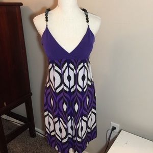 Vanity beaded strap dress